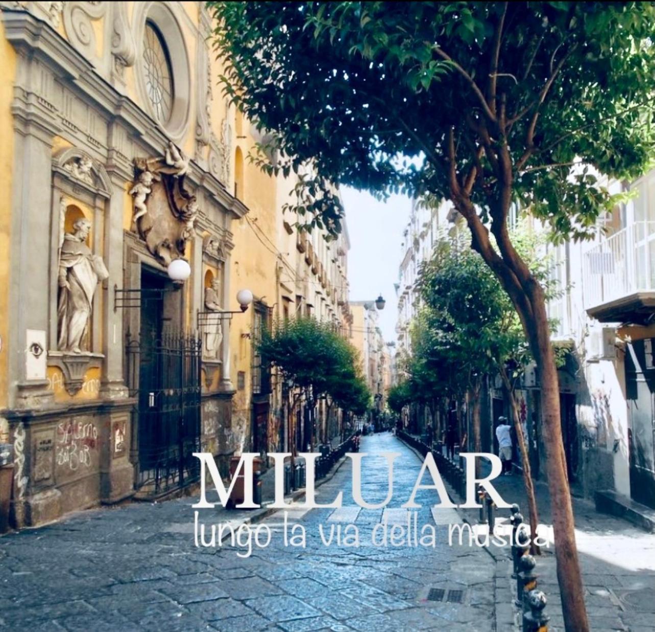 לינה וארוחת בוקר נאפולי Miluar - Centro Storico - Lungo La Via Della Musica מראה חיצוני תמונה